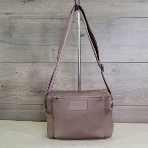 Dagne Dover Light Brown Crossbody Shoulder Bag
